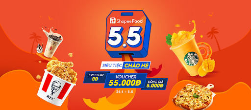 Những deal siêu hot không thể bỏ lỡ tại 5.5 Siêu Tiệc Chào Hè
