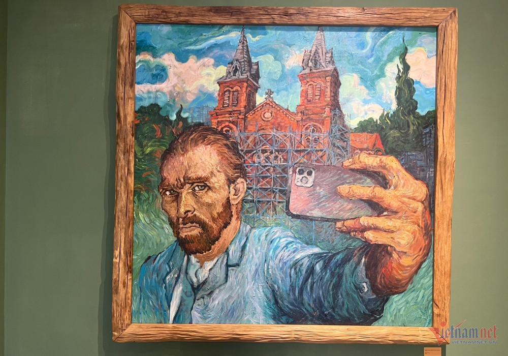 Trần Trung Lĩnh kể chuyện 'Van Gogh dạo phố Sài Gòn' bằng hội họa