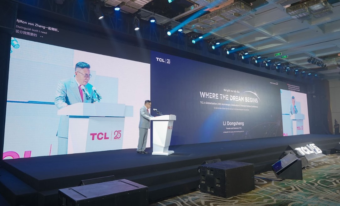 TCL kỉ niệm 25 năm toàn cầu hoá và đồng hành cùng Việt Nam